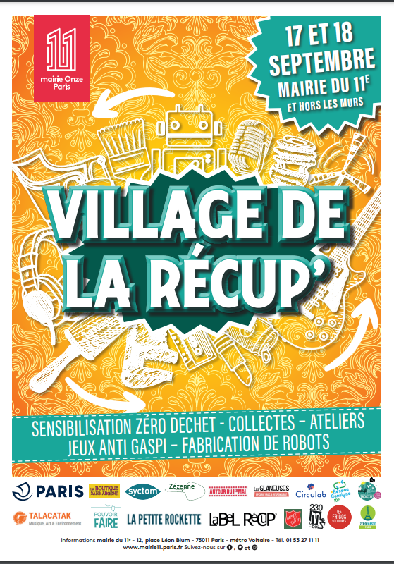 ID_Mutuelle's tweet photo. Des évènements #ecolos pour #lesfrigossolidaires et #IdentitesMutuelle #VillagedelaRecup à #Paris11 et #SouslesPavéslaterre à #Paris15, ce samedi
#recycler #donner #planter #réparer https://t.co/OtOE1E1spo