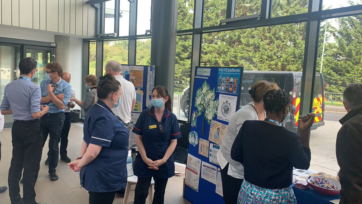 HomaAl2's tweet photo. #WorldPatientSafetyDay celebrations at full swing @RNOHnhs @Fish_pw https://t.co/LdUQlwnuFc