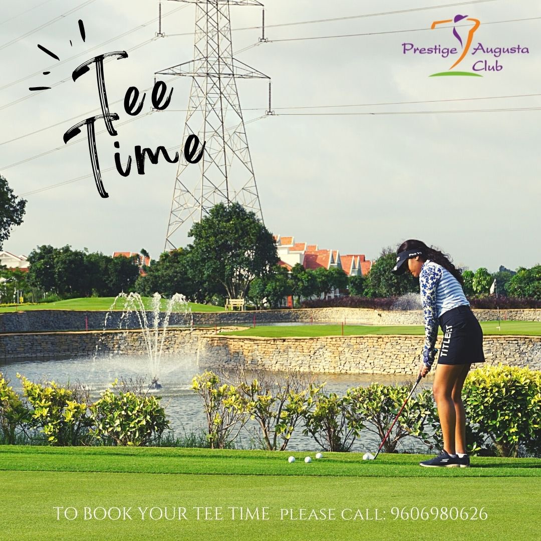 AugustaPrestige's tweet photo. Come tee off at the Prestige Augusta Golf Village!✨
.
.
.
Book your tee time now! 
Contact: +91 8861982987
.
.
.
#golfinbangalore #golfinindia #golfcoursesuperintendent #golfcoach #golfingparadise #juniorgolfers #troon #troongolf https://t.co/N9uGLFaSgc