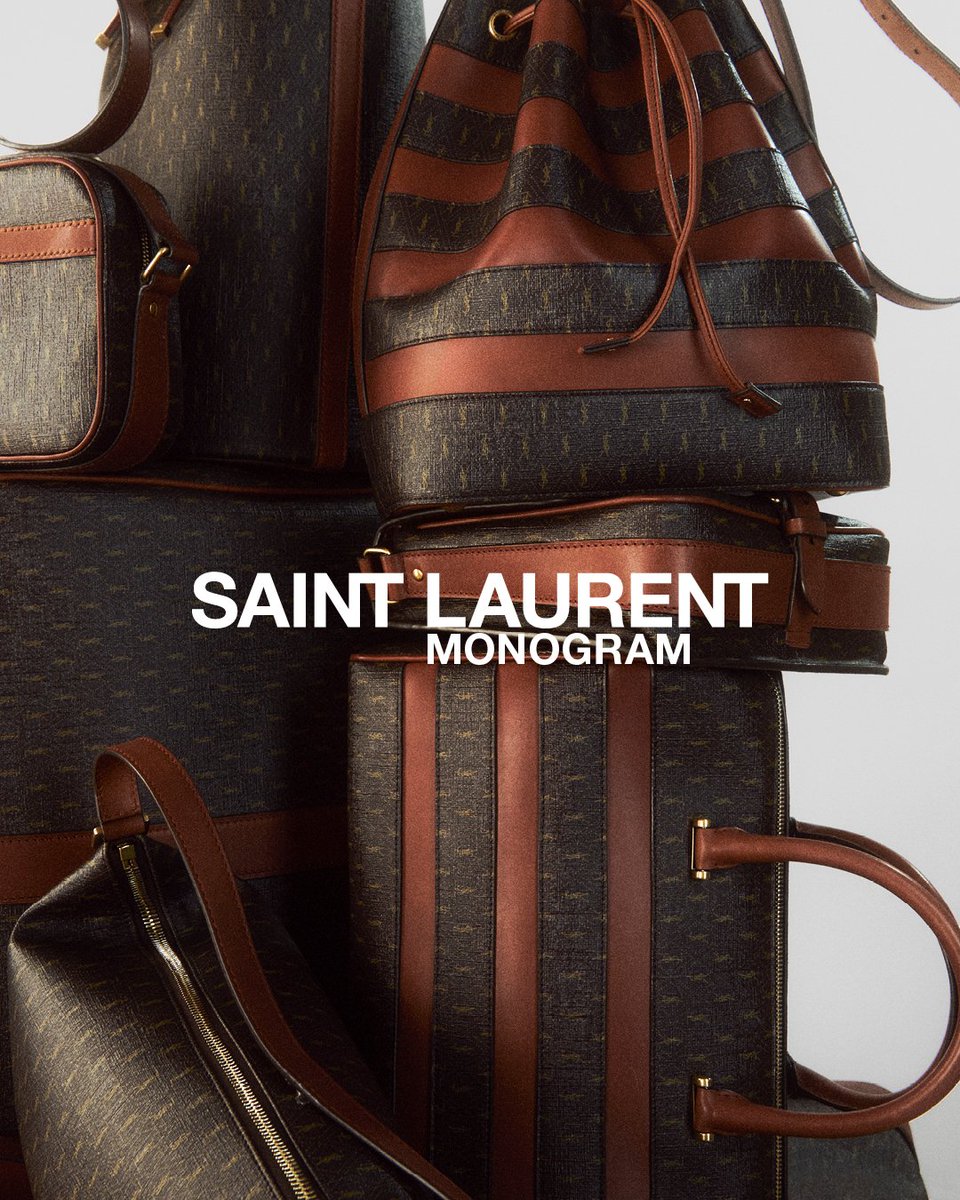 YSL's tweet photo. The Monogram
by Anthony Vaccarello

#YSL #SaintLaurent #YvesSaintLaurent https://t.co/SHtW9LridX