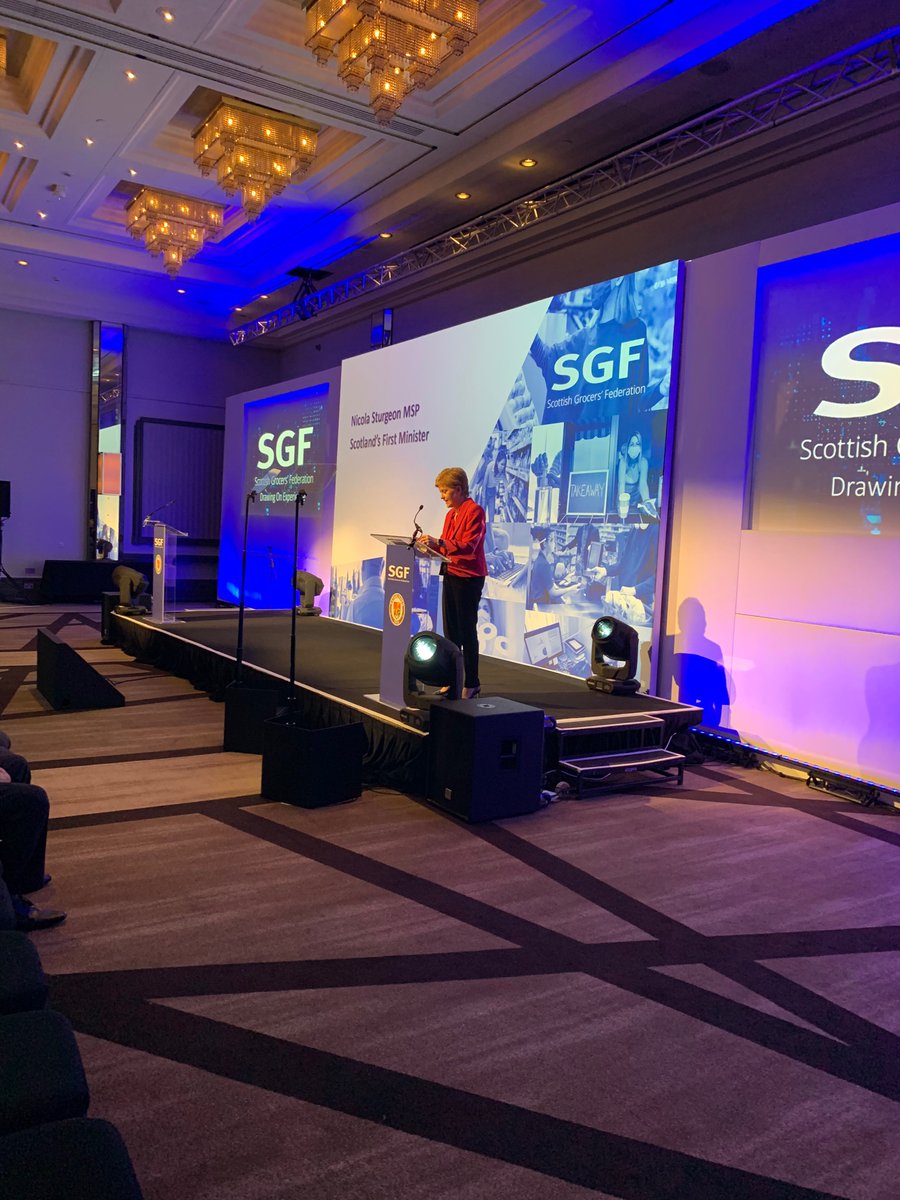 @NicolaSturgeon takes the stage at SGF conference #sgfconference