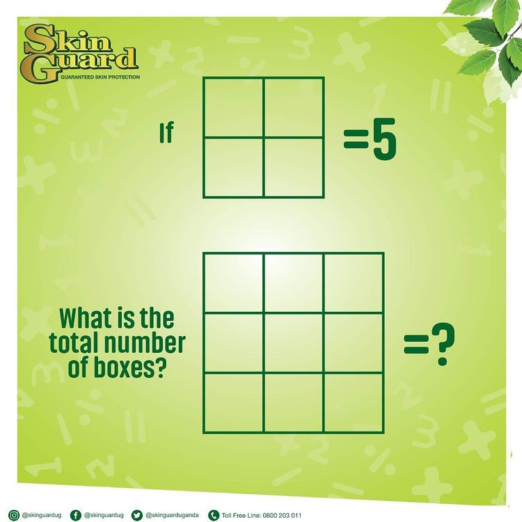 SkinGuardUganda's tweet photo. It's Friday so it's fun time all the way. Can you get the right answer? Winner takes all
#SkinGuardFun https://t.co/s1MlXZQNt3