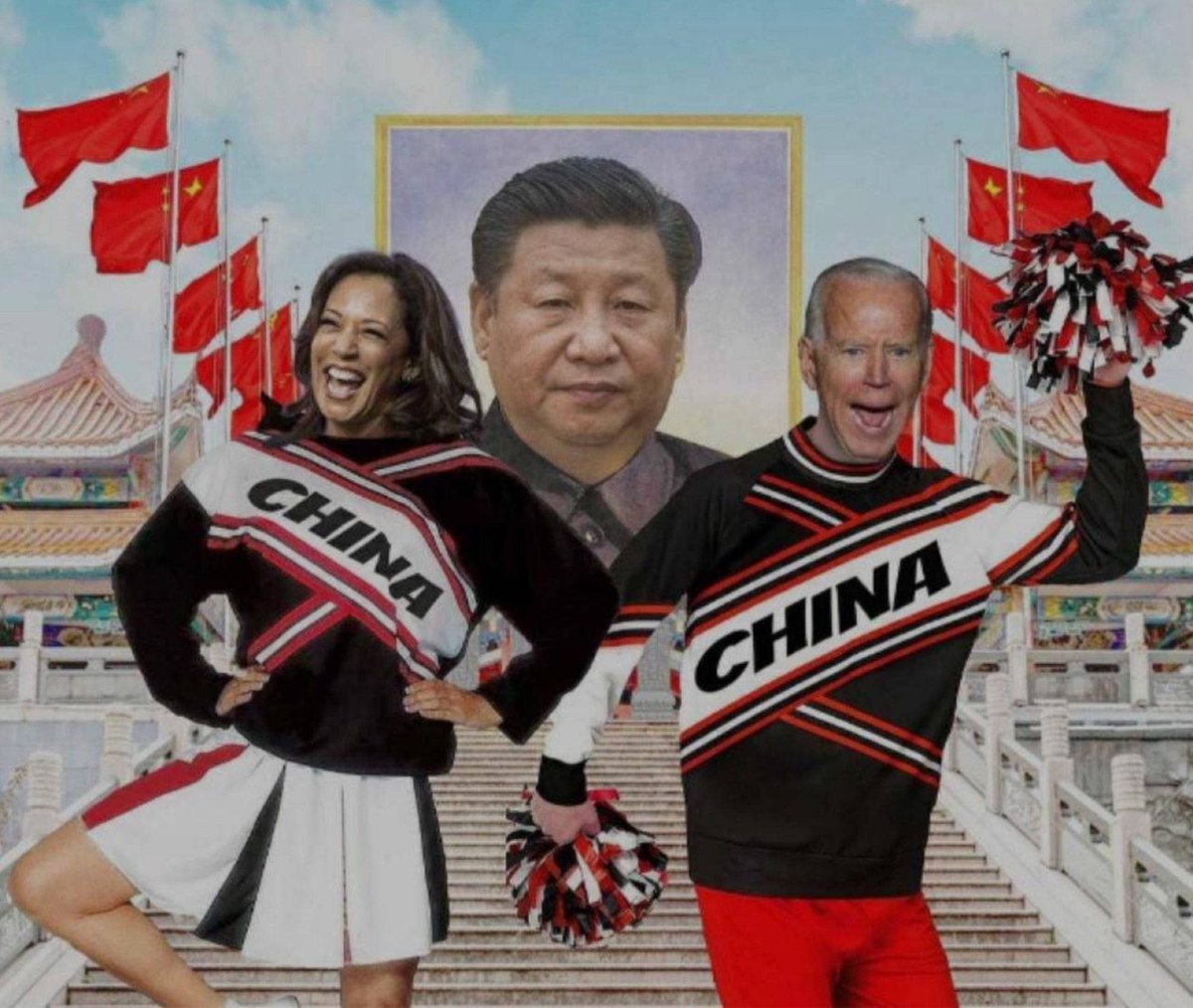 Getten's tweet image. #ChinaExposed #Wuhan lab leak exposed. #Biden_Harris game plan obvious. #AmericanCrimeStory and the nation's future is VERY precarious. The global economy is in uncharted waters. Stay tuned 🙄