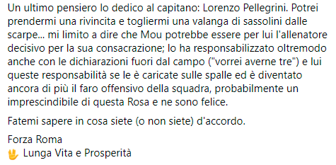 spockyellowred's tweet photo. Le mie riflessioni sono decisamente troppo lunghe per Twitter.
#RomaCSKASofia #Mourinho #Pellegrini 
🖖 https://t.co/BFWzcgEitI
