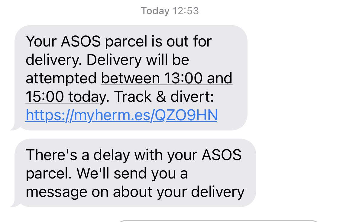 nathansnell96's tweet photo. @Hermesparcels service is so shit. Where’s my parcel https://t.co/glftxJry2r