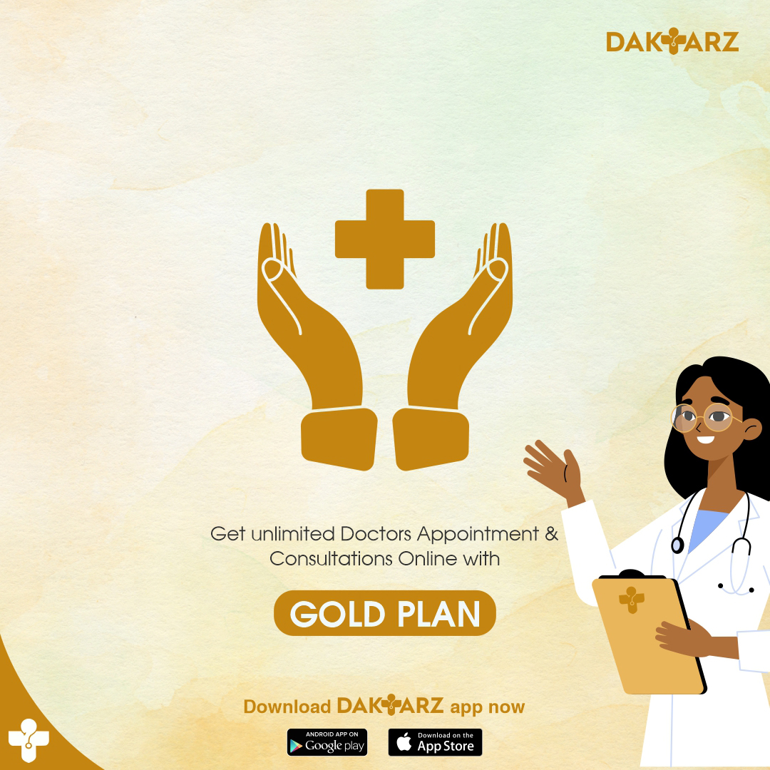 DaktarZApp's tweet photo. Get unlimited #DoctorsAppointment &amp; #ConsultationsOnline with our #GoldPlan for a complete 1 year package.  
Download DaktarZ app Now: https://t.co/IOvVqidu8c https://t.co/cBT2J9Yelh