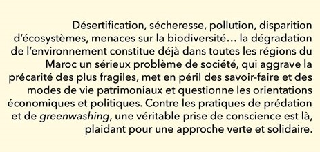 Etlettres's tweet photo. Plongez dans les problématiques environnementales du Maroc avec notre nouvel ouvrage collectif "Maroc: justice climatique, urgences sociales". Rendez-vous lundi 20 pour découvrir les auteur.e.s de l’ouvrage !#Edition#Societe #Enquete #Journalisme #Climat #Inegalites #Biodiversite https://t.co/RuoKZEk2cR