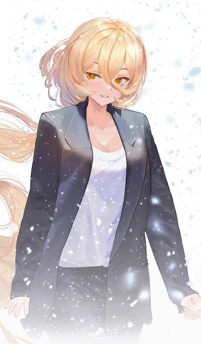 スーツおニュイさん
#ソシ絵ール 