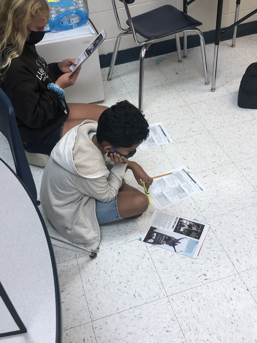 Finding text evidence to support our answers and learning about current events. #timeforkids