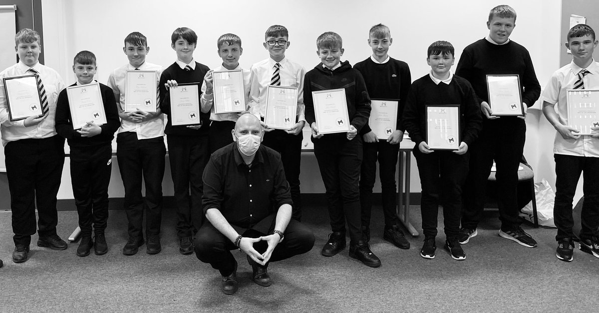 MBProgramme's tweet photo. Well! We got there not an easy week by and standard, so a huge well done to the lads for sticking with it through the challenges and having the maturity to begin to see themselves differently and recognising maturity as a choice.
Thank you @DennyHighSchool yet again๐๐ผ๐๐ป https://t.co/lbDWhha29p