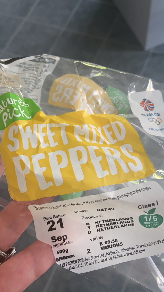 rach12mac's tweet photo. @AldiUK not a very nice sight to come across on in date peppers. Yuck! https://t.co/oCM018ArlF