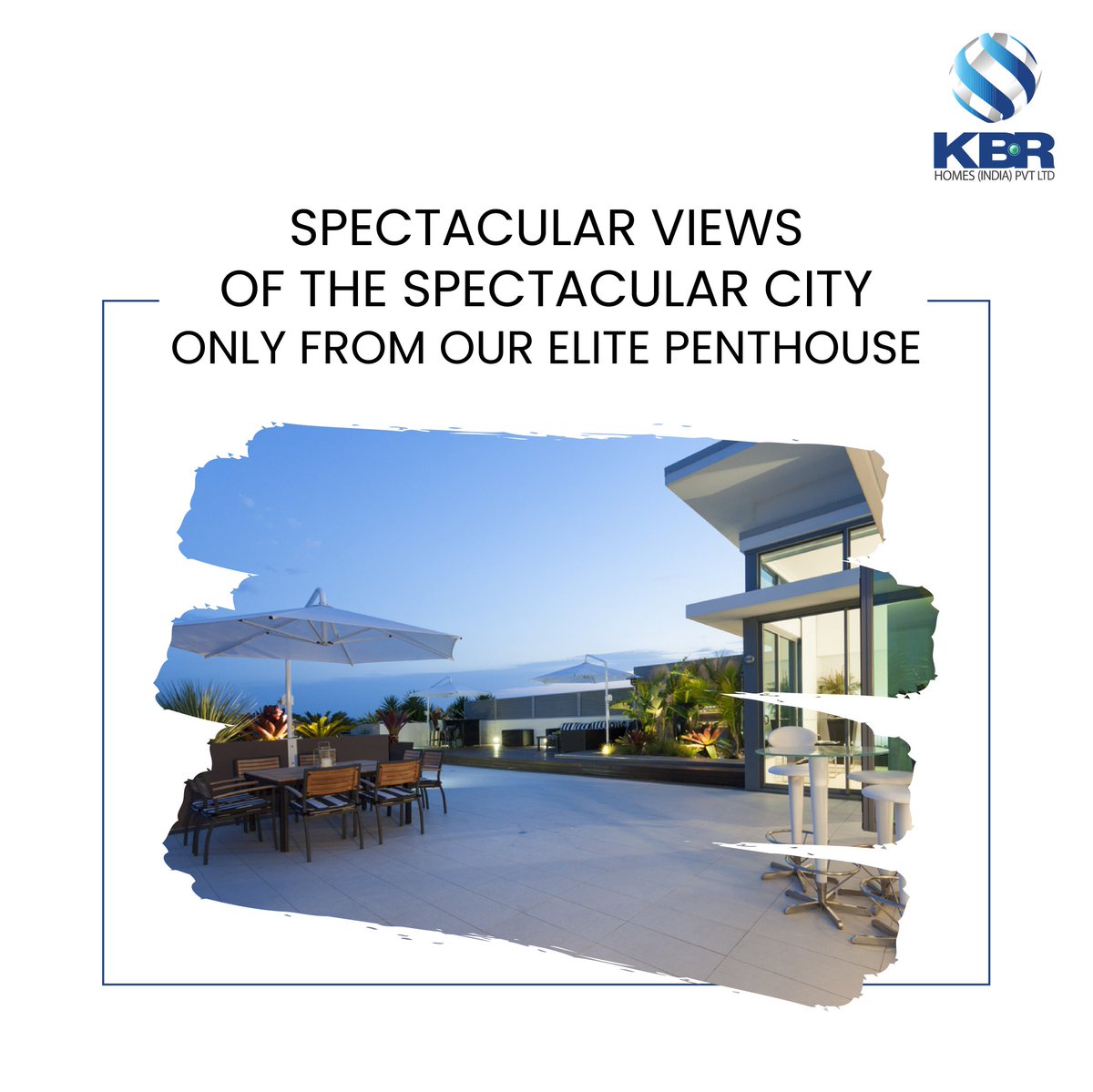KBRHomes's tweet photo. A #penthouse is well known for its #luxurious position but #amazingviews from the top can give you an absolute feel of #Luxury. 

You can experience this all with #KBRElite exclusive penthouse and live your #dream.

Book your happy home now! Book now: https://t.co/2JOXYzNO11 https://t.co/Xi7Oie4zUb