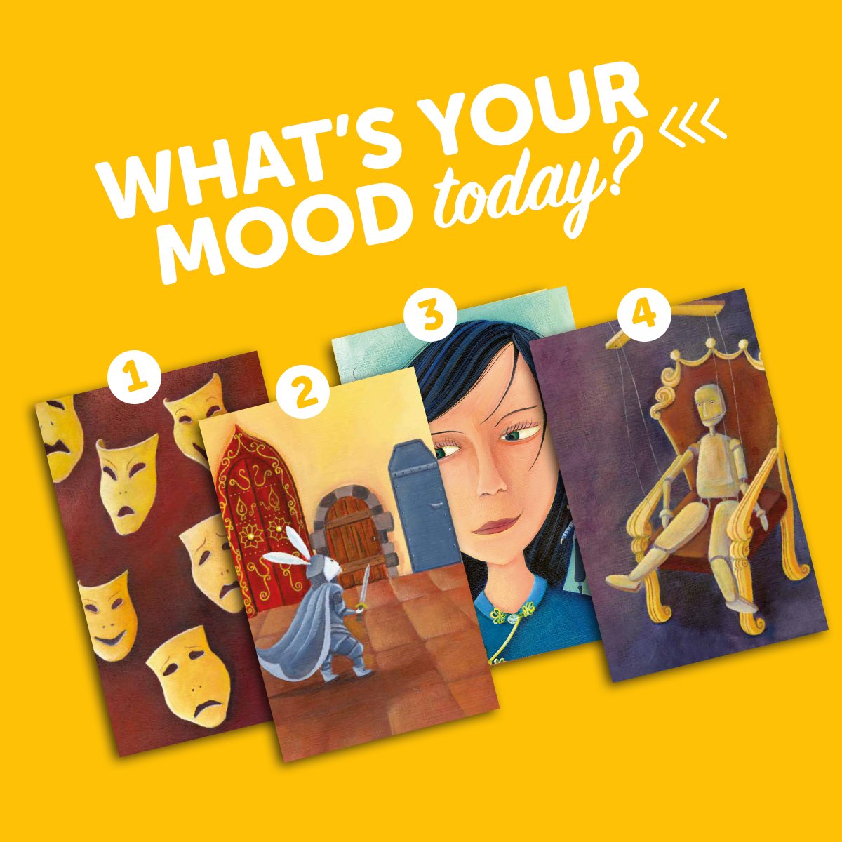 UnboxNow's tweet photo. It's Friday and another week has come and gone! We're breaking out the Dixit to send us into the weekend, and I think we're a 4 on the Dixit scale! 😂 What mood are you in today?

#UnboxNow #UnboxNowOfficial #Dixit #BoardGames #BoardGamer https://t.co/Te4nmAy7Lq