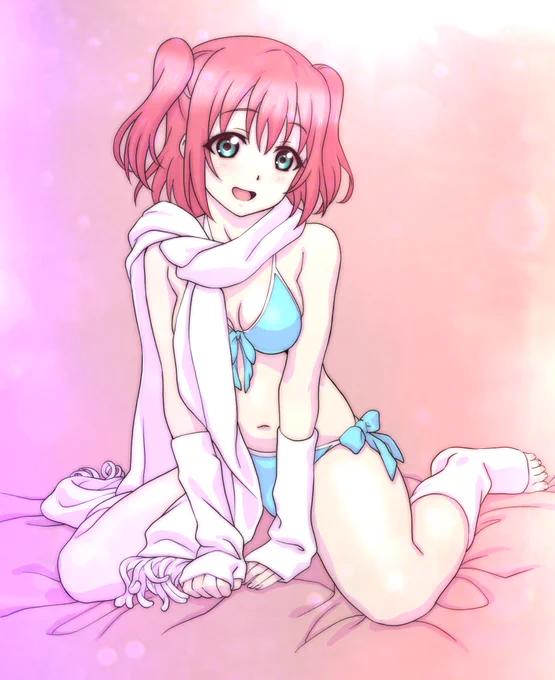 今日も過去絵に色塗り。 
