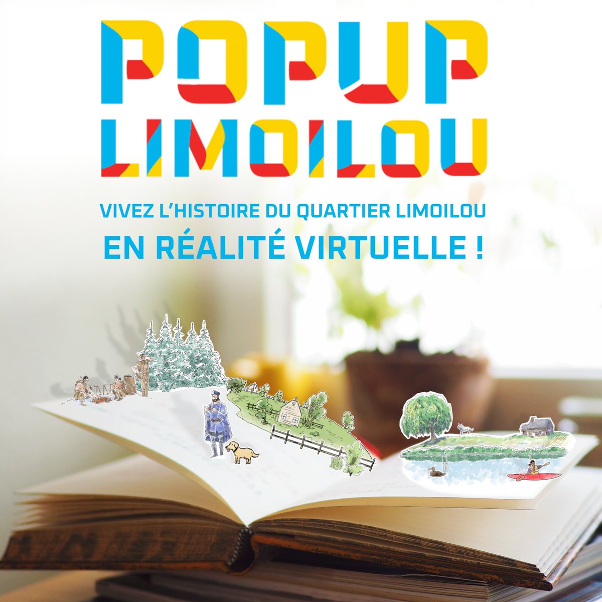 PopUp Limoilou - dès le 25 septembre, découvrez l’histoire du quartier Limoilou en réalité virtuelle… Un projet entre BD, histoire et technologies.

Détails à venir!

#Limoilou #BD #Québec #VR <a href="/CIMMI64010551/">CIMMI</a> <a href="/quebecbd/">Québec BD</a> <a href="/SeptentrionEd/">Editions Septentrion</a>