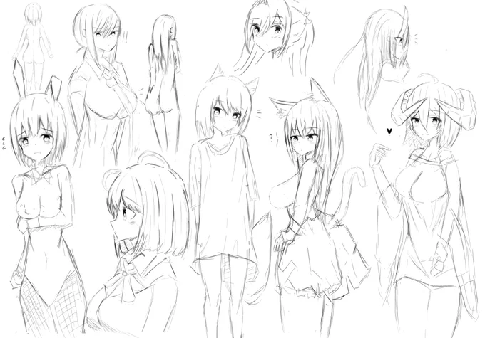 練習落書き詰め合せ 