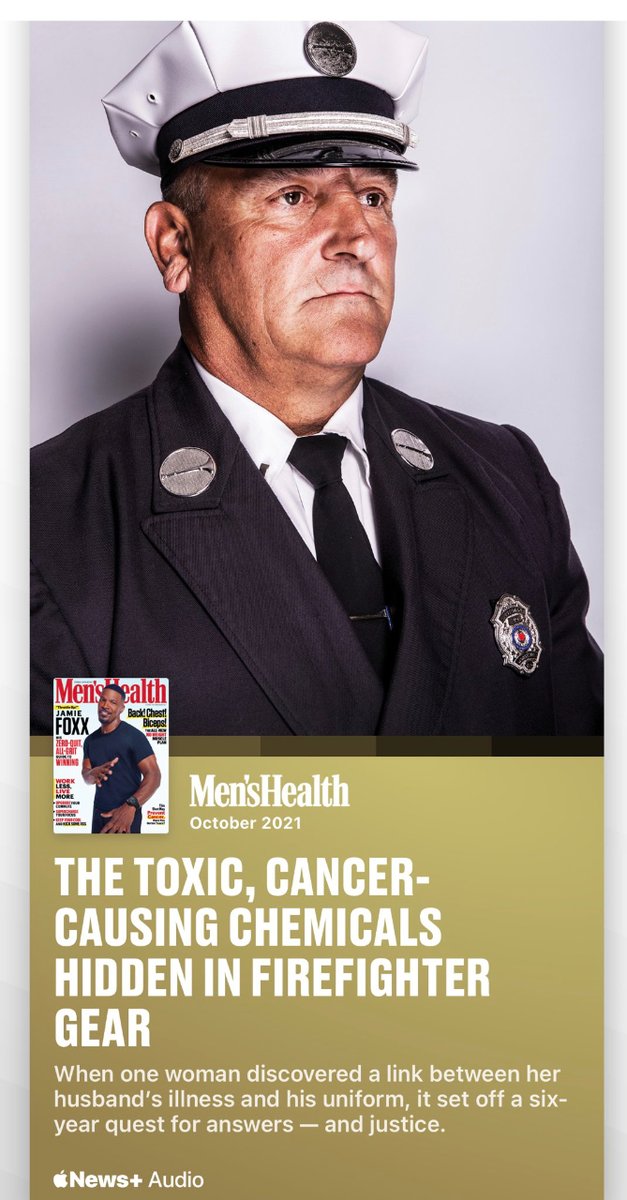FireReinInc's tweet photo. Cancer rates are higher among firefighters. When one firefighters' family set out to find answers, they were shocked at where they found them- and who wanted to cover up the truth. BY DAVID FERRY Out now. #firerein #banpPFAS https://t.co/99xTbZ8uIE