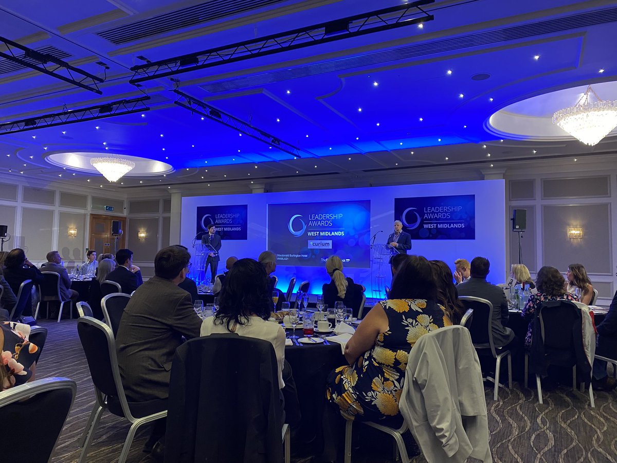 AstleyLand's tweet photo. Pleased to be attending the WM Leadership Awards lunch at the Burlington Birmingham #WMLA21 https://t.co/Lwmq2cqB0u