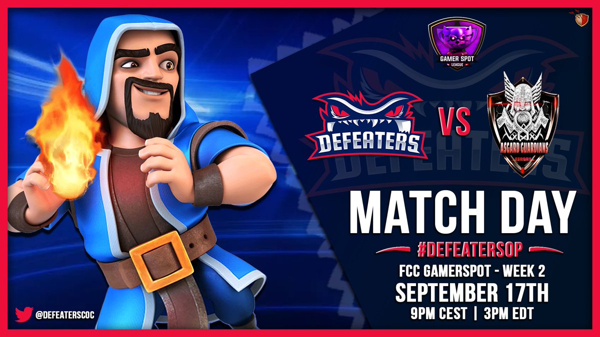 ItsSpekkie's tweet photo. our sub-a-thon stream tonight will include 2 amazing matches:
at 9pm CEST: @FrenchCup - @DefeatersCoC vs @AsgardGuardian_ 
at 10:15pm CEST: @eventshubcoc - @AresComitibus vs @TompinaiEmpire 

We will have giveaways as well
Hope to see you there: https://t.co/pOxQGpQ8LU https://t.co/X72RnYlyYV