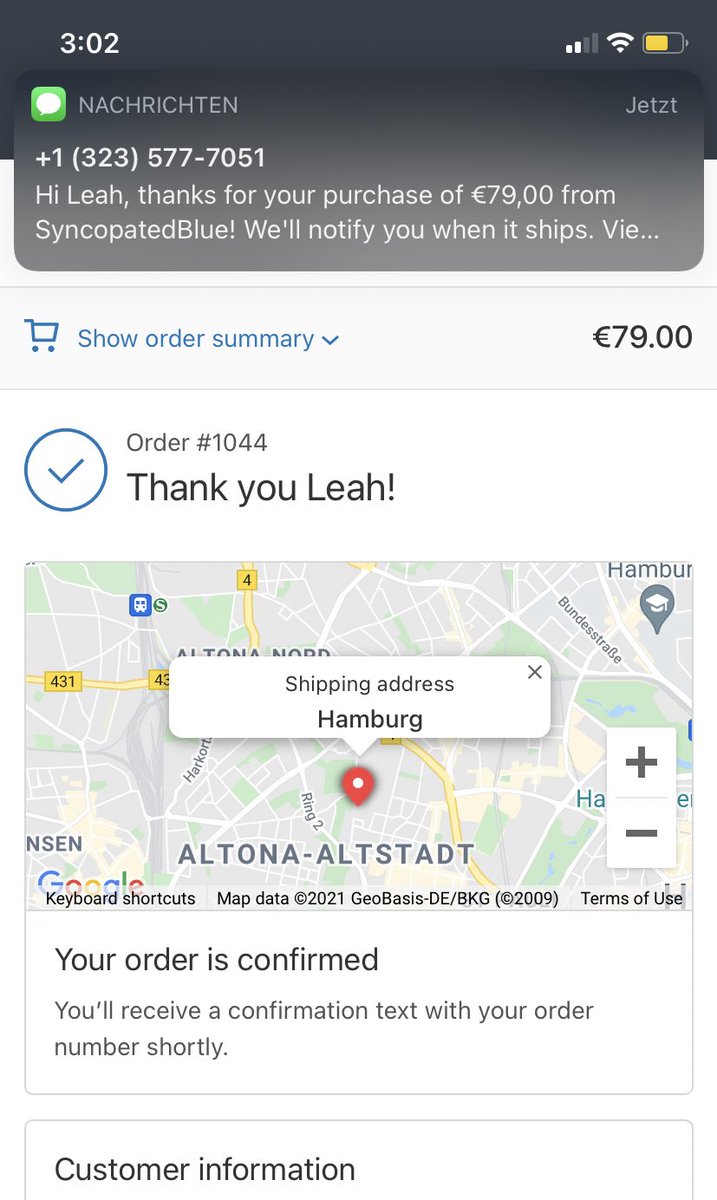 Leah_Ftr's tweet photo. @RyanHennessy__ it’s working now 🎉 https://t.co/Jy25Dp5Yar