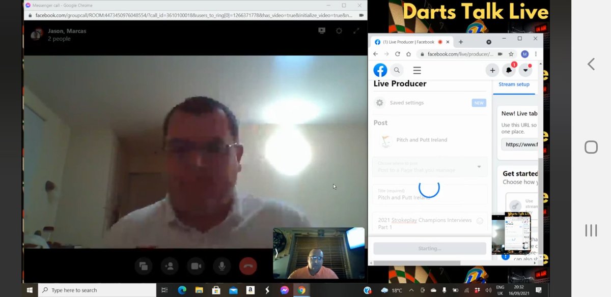 Last night's video call is also available to watch on YouTube for anyone who might not have an account here at the following link: 

youtu.be/oj_JILUvUO8

#pitchandputtireland