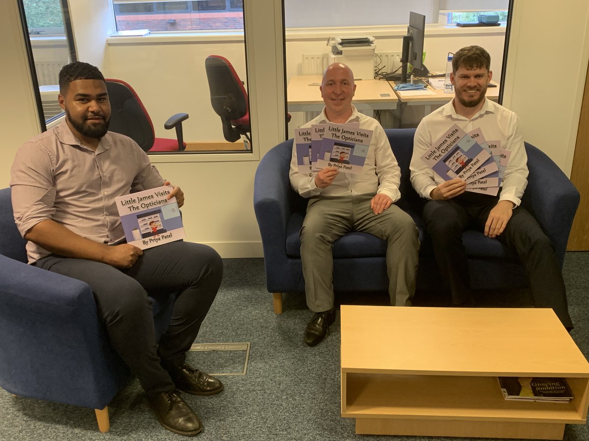 TeamLocum's tweet photo. Thank you Priya for doing an interview with us, we all love what you're doing and can't wait to send the books out to local schools πππ€
#optometrist #optometry #optometrists #childrensbooks #LittleJamesVisitsTheOptician #schools #eyehealth #books #opticalpractices #nhs https://t.co/CPDHqgHBoN