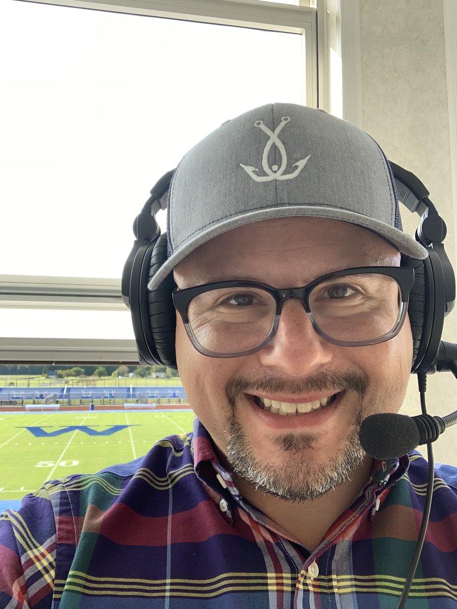 <a href="/CapeHSFootball/">Cape Henlopen Vikings Football</a> Friday Night Football in Delaware… Join me tonight starting at 630p on Delaware 105.9 FM… Don’t forget to tweet me during the game so I can answer your questions on the air. #sportsbroadcasting <a href="/STAAtalent/">STAA🎙</a> <a href="/TMacPhils/">Tom McCarthy</a>