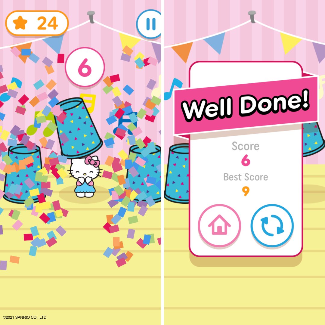 Semilo's tweet image. #RT @WeAreAzerion: 🎀 Can you find Hello Kitty?

Check out the newest Hello Kitty and Friends: Finder game for @hellokittyeu

Discover where Hello Kitty and her friends are hiding in this free online game.

Play it now👇
bit.ly/3zk5tpS