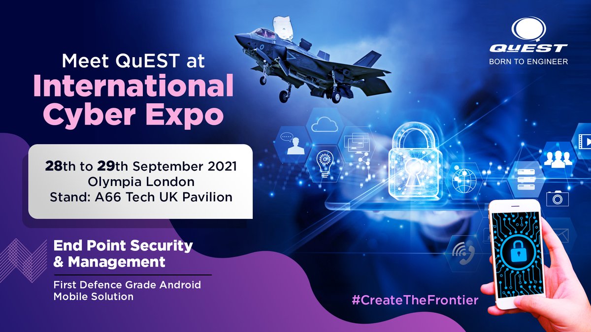 Join QuEST at the @InternationalCyberExpo and know how our End Point Security & Management solution helped to build the first defence grade Android Mobile Operating System. This design code is now common across Android platforms.  

Find out more: bit.ly/3EtNAcg
