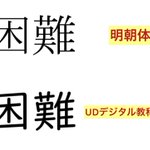 障害や困難のある方向けに開発されたフォント!『UDデジタル教科書体』を使おう!