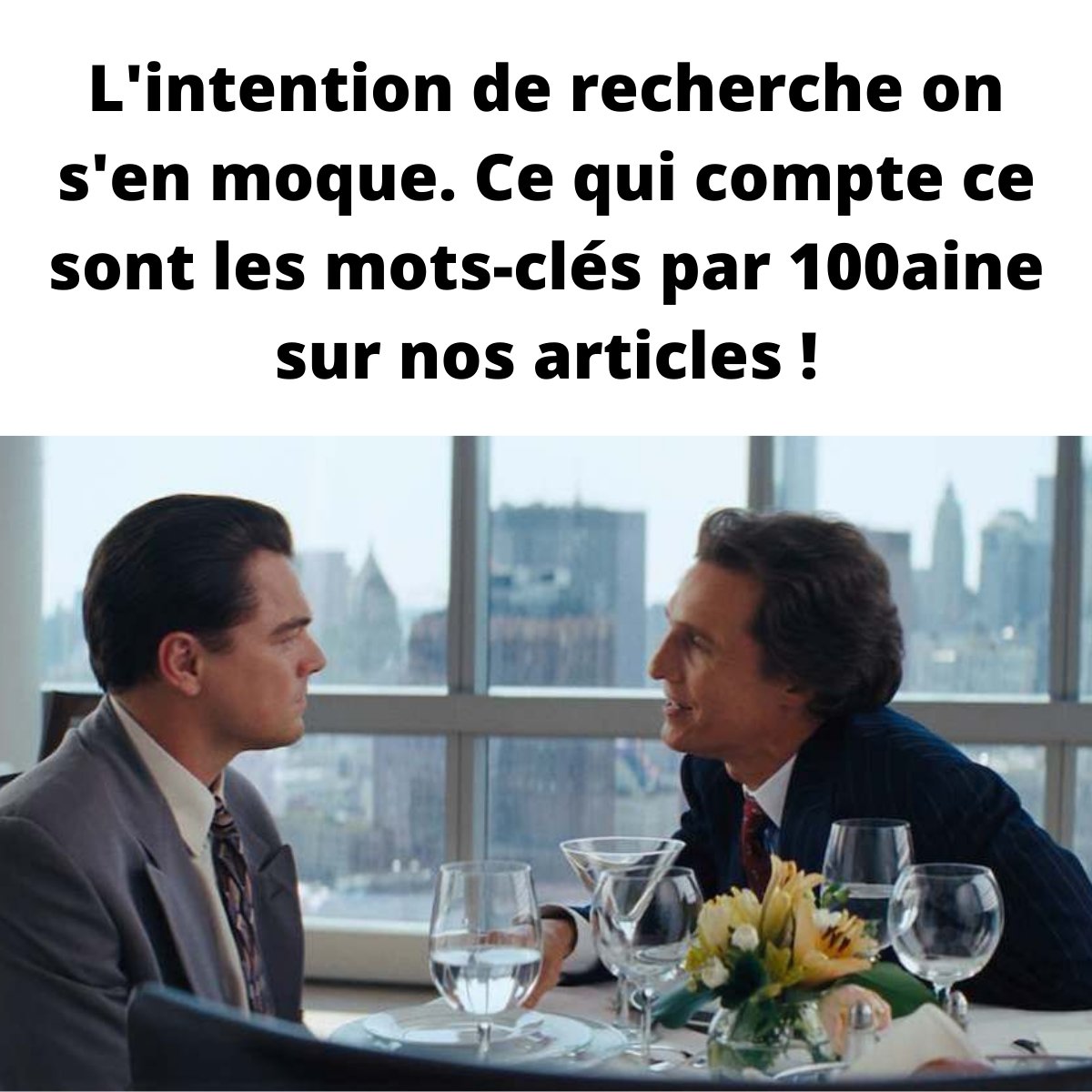 🎶 Humhumhum BOOM 👊 BOOM 👊 HummHummHumm  🎶

#WolfofWallstreet #SEO #redactionweb #jordanbelfort #loupdewallstreet #Memes