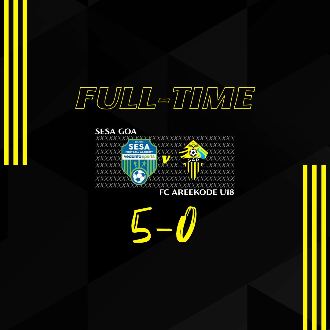 SapAreekode's tweet photo. We defeat in Chowgule Sports Center

#SesaGoaFCAreekode https://t.co/PGzdO8I7Sm