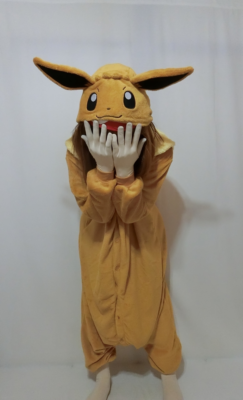 Kigurumi Erika ꈍᴗꈍ 着ぐるみの中の人 アニポケ ポケットモンスター アドバンスジェネレーション ポケモンag のヒロイン ホウエンの舞姫 ハルカ イーブイ着ぐるみを着る 着ぐるみハルカ 動画 2nd用下着動画も 艸