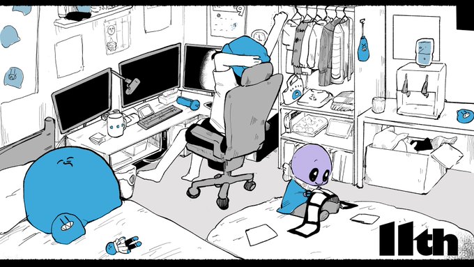 「コンピューター オフィスチェア」のTwitter画像/イラスト(人気順)