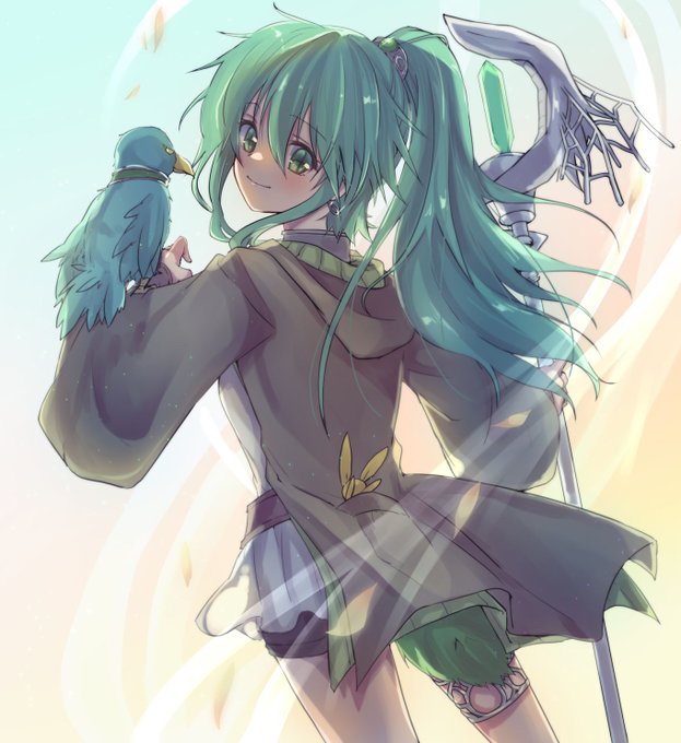 ガスタおめでとう～!ってことで以前描いたウィンダちゃん 