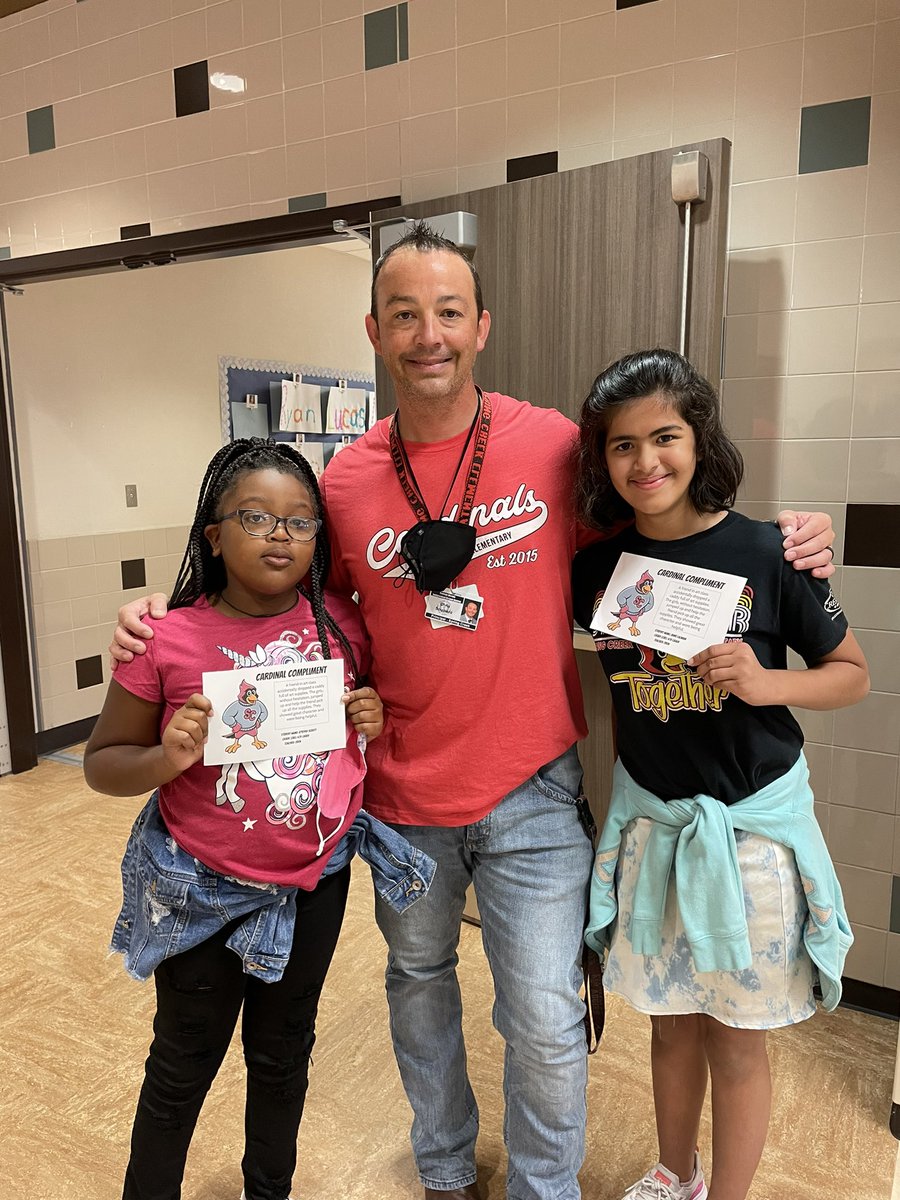 csouthard96's tweet image. More Cardinal Compliments!!  #SuccessCSISD @CSISD @sc_elementary