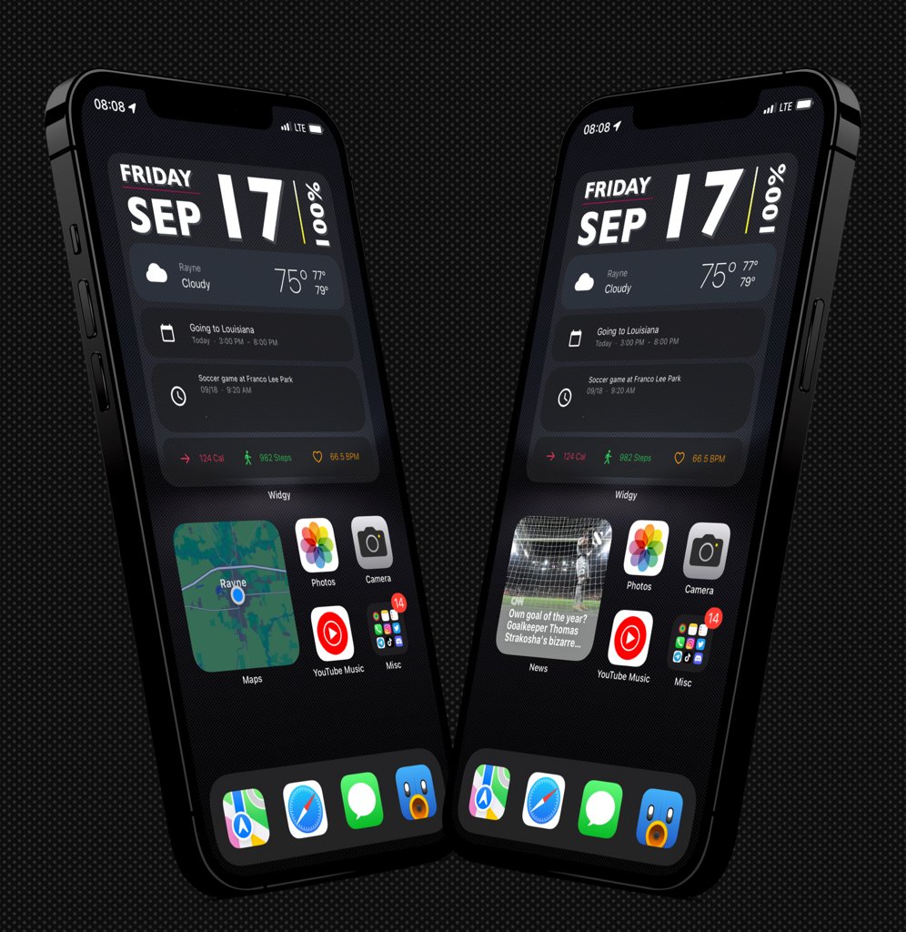 Kothuq's tweet image. Happy Friday 🤟👊👊
#Widgy #iOS15RC