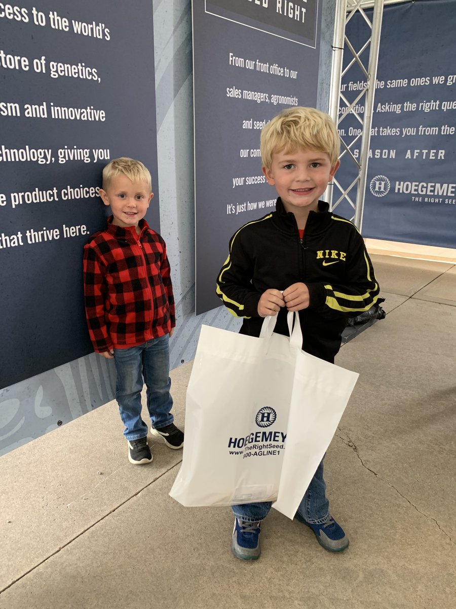 TheRightSeed's tweet photo. 85 Years of the Right Seed and many more for those who come next. We hoped everyone enjoyed their time in the Hoegemeyer tent at Husker Harvest Days and we especially loved having the next generations joining us.
#85andGrowing #HuskerHarvestDays
@NEFFAFoundation
@HHDays https://t.co/bSbFtEYryI