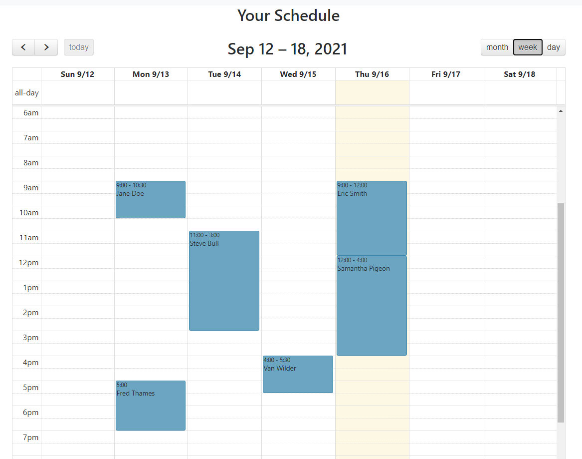 Simple appointment scheduling.

All of your appointments at a glance.

Get your six month free trial at buff.ly/3Eru5ki

#servicebusiness #pestcontrol