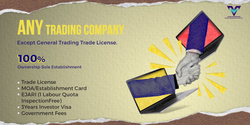 VirtualVenture5's tweet photo. Get Today Any Trading Company Except General Trading Trade License in Dubai, UAE hurry up!!

@BurjKhalifa @BurjAlArab @khaleejtimes @gulf_news 
#tradelicensedubai #license #tradelicenseuae #dubai #dubaigovernment #uae #startbusiness #businesstips101 #virtualventuremedia #vvmedia https://t.co/KlgQ0x2oma