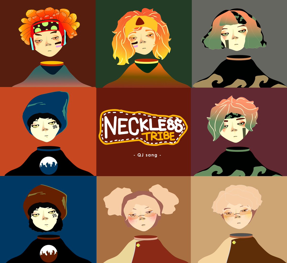 QiaoQia61380690's tweet image. 🌸 My first collection "NECKLESS TRIBE"  
🤡  Which head do you like???

💙opensea opensea.io/collection/qj-… 

🤯IG: instagram.com/qj_sang/ 

#NFTs #NFTCommunity #NFTdrop #NFTcollection #NFTThaicommunity #nftthailland #newdrop #nftcollectors #nftcollector