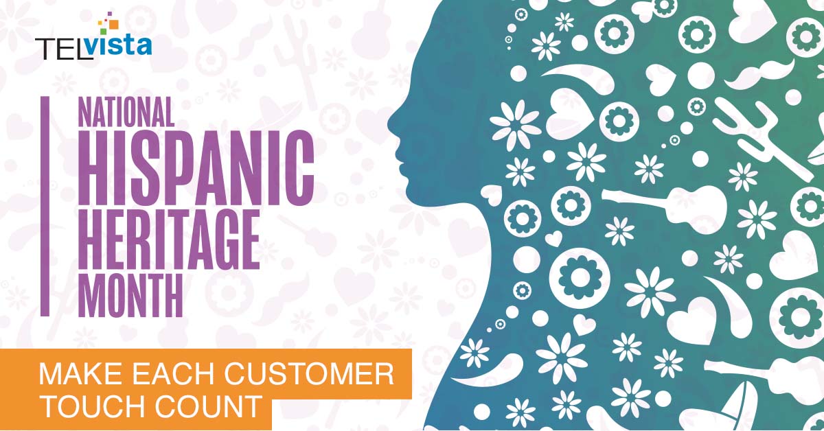 This month and every day, we celebrate the history, culture, and contributions of Hispanic heritage to the United States. Happy #HispanicHeritageMonth from the Telvista team! #MakeEachCustomerContactCount