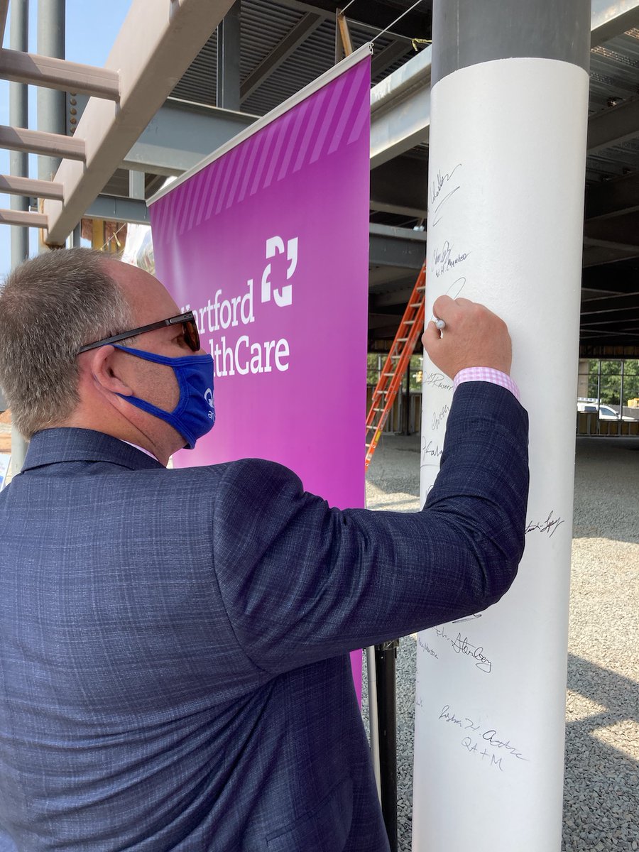 Today's #Featured Story: <a href="/QAMarchitects/">QA+M Architecture</a> Marks Construction Milestone with Hartford HealthCare wp.me/p4tBdc-N4o
#hartfordhealthcare #HPNews