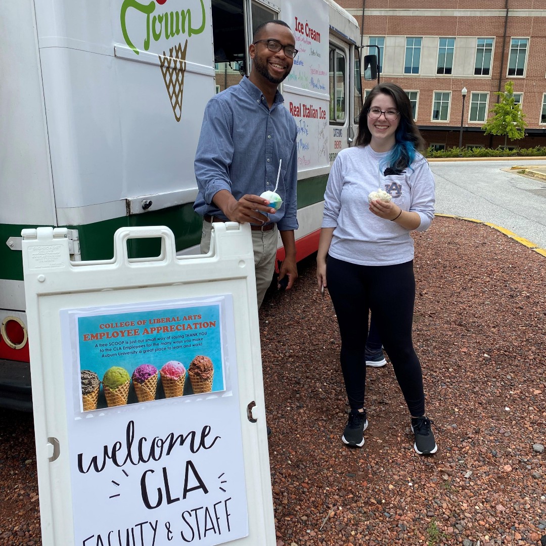 Auburn University Human Resources on Twitter: "We all scream for ice cream! Auburn  University College of Liberal Arts celebrated its faculty and staff this  week with a sweet treat that is perfect