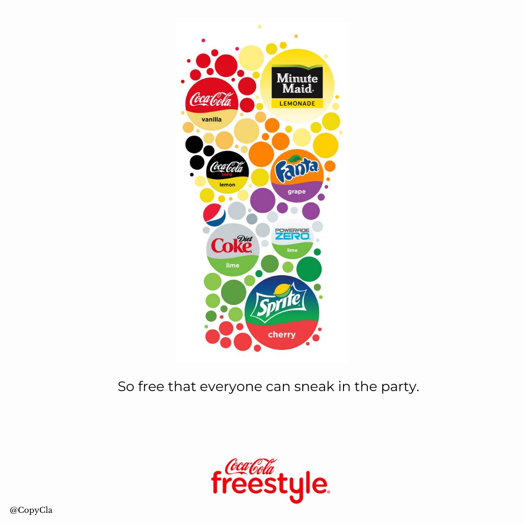 CopyCla's tweet photo. Find the odd one out 😛
@OneMinuteBriefs @ccfreestyle
 #CocaColaFreestyle https://t.co/tju1I8vB9W