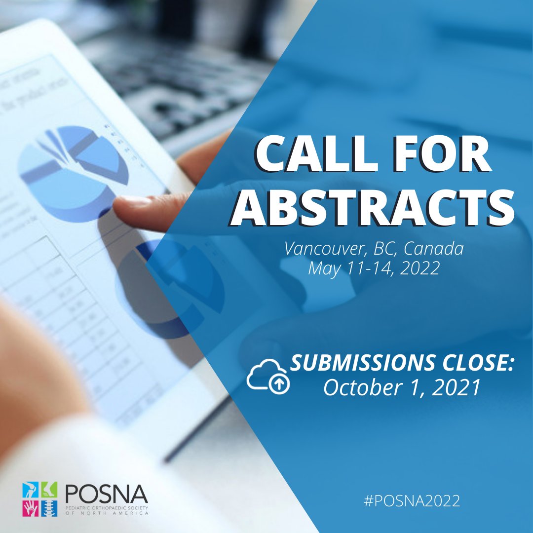 POSNA on Twitter "Reminder 2022 POSNA Annual Meeting Abstract