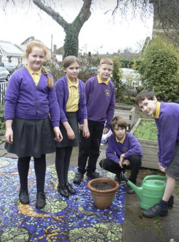 ethelbertrd's tweet photo. We are so proud to have been awarded a certificate of excellence from South &amp; South East in Bloom for our School garden. Some of our pupils are Garden Prefects and they help to maintain it. 

🐛🐞🦋🐝🪱🐌🌳🍄💐🌷🌹🌺🌸🌼🌻

Thank you!

💜💛 https://t.co/ThPlWADpxk