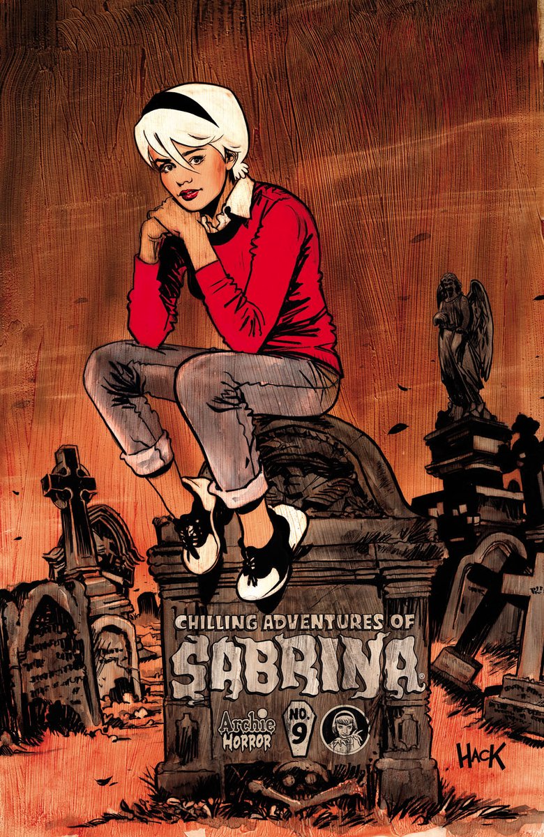 ArchieComics's tweet photo. You can read the first four pages of CHILLING ADVENTURES OF SABRINA #9 and hear from @WriterRAS about his return to comic books in this exclusive interview at @screenrant: https://t.co/lG5acBYwem @Robert_Hack https://t.co/6fFWfPUwiv