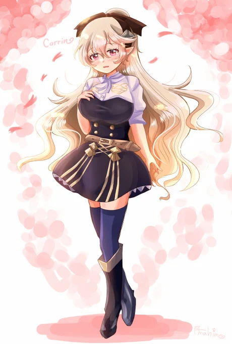 制服ポニテカムイちゃん🌸

#カムイ #corrin 