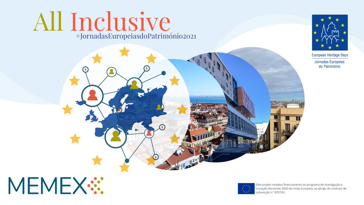 Mapa_dasIdeias's tweet image. 🇪🇺Nas #JornadasEuropeiasdoPatrimónio2021 (re)descubra o Projeto MEMEX que promove a coesão social através do acesso ao património cultural e encontros de comunidades em risco de exclusão social.
🗣️memexproject.eu/en/
🗣️memexproject.eu/pt/
#H2020 #memexproject